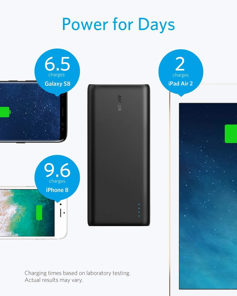 Anker PowerCore Power Bank (26,800mAh)