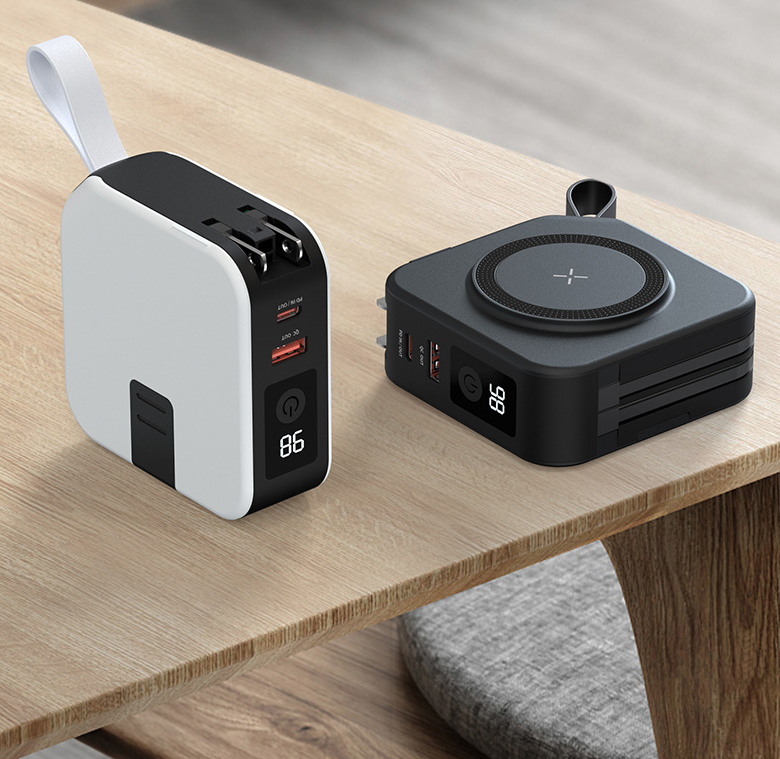 X5 Featured Wireless Magnetic Power Bank: 22.5W - 10,000mAh