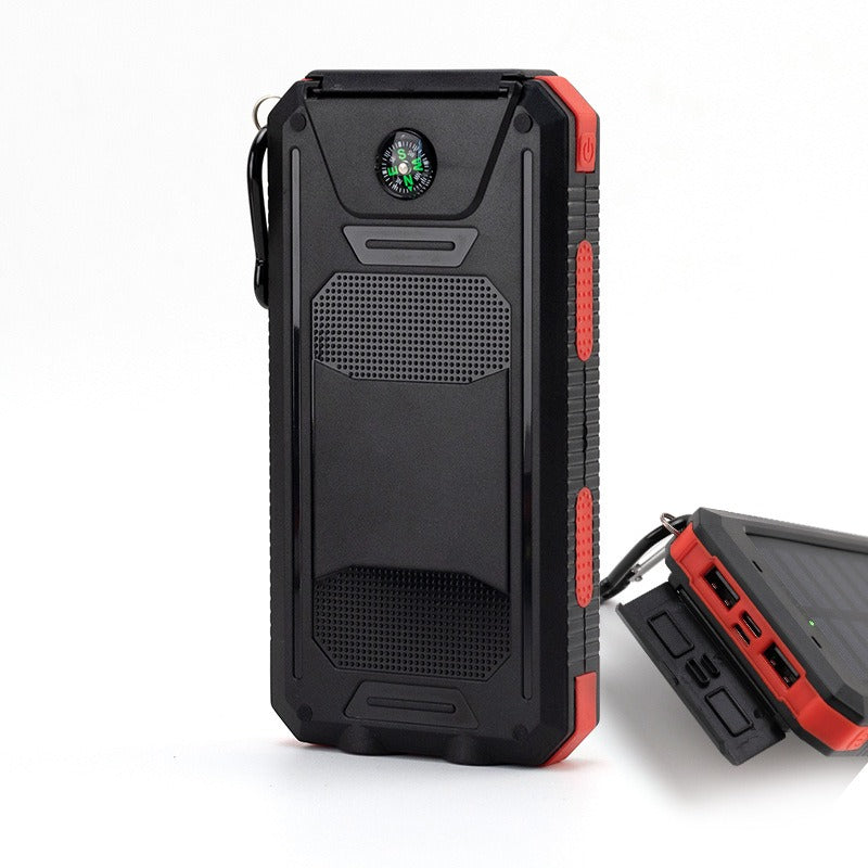 20,000mAh Waterproofed Compass (Model 2) - Solar Powered Wireless Charger