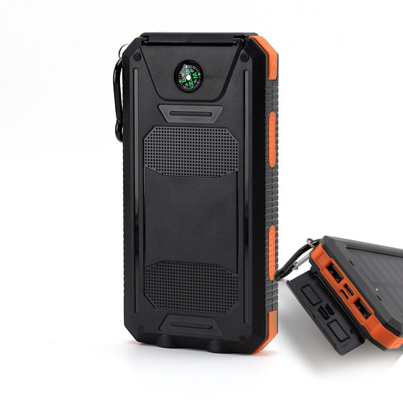 20,000mAh Waterproofed Compass (Model 2) - Solar Powered Wireless Charger