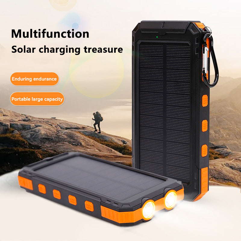 20,000mAh Waterproofed Compass Ultra Thin (Model 1)  - Solar Powered Wireless Charger