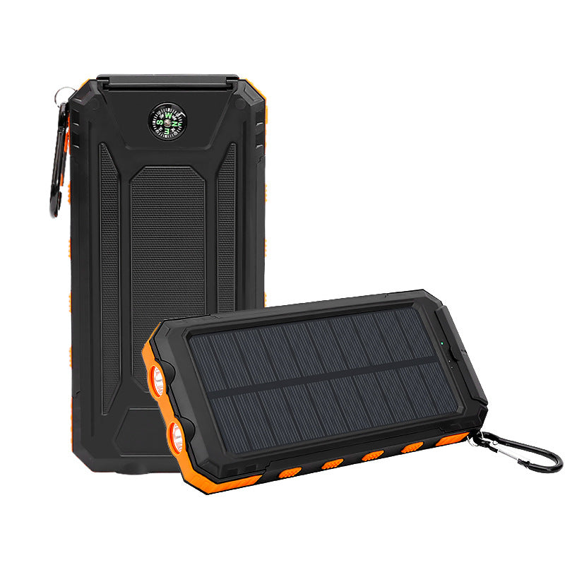 20,000mAh Waterproofed Compass Ultra Thin (Model 1)  - Solar Powered Wireless Charger