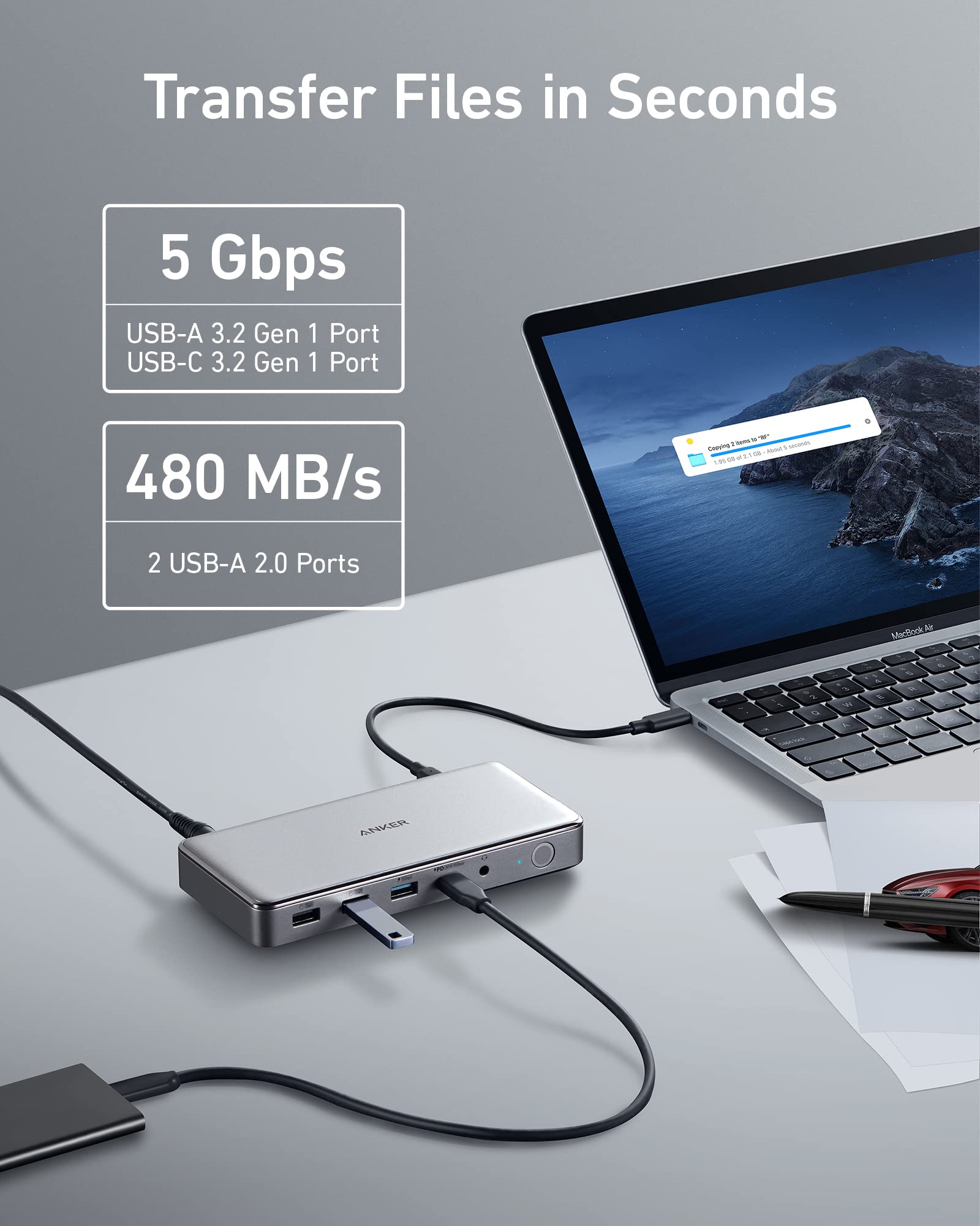 Anker USB-C Docking Station (10-in-1)